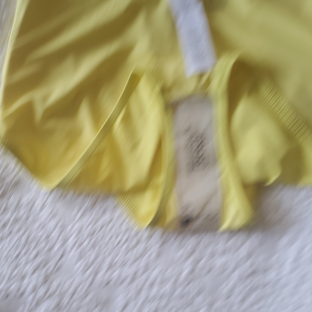POLO RALPH LAUREN MARTINIQUE ONE PIECE SWIMSUIT / LARGE /COLOR: YELLOW - Picture 8 of 11
